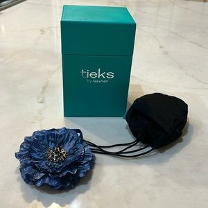 Tieks Midnight Blue Box, Flower and Bag